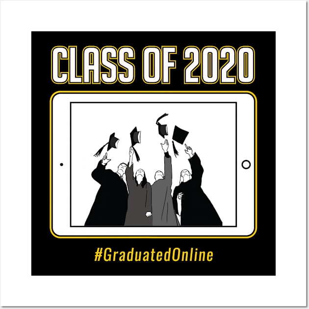 Class of 2020 Online Graduation Wall Art by Dorothy Designs